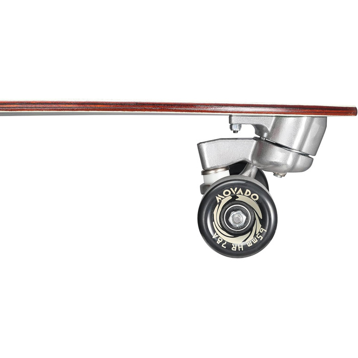 Лонгборд STAR SCOOTER Surf Skateboard Vintage Retro Cruiser, ABEC-11, повний комплект, універсальний, Tropical