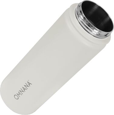 Термобутилка OMNANA HYDR8 660 мл з нержавіючої сталі, ізольована, герметична, BPA-free, для спорту, фітнесу та аутдору, зберігає холод до 24 годин
