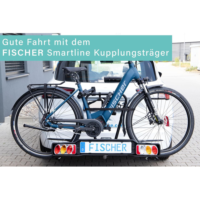 Велосипедний фаркоп FISCHER Proline Evo 2 - фаркоп для велосипедів, тримач для авто, чорний SmartLine