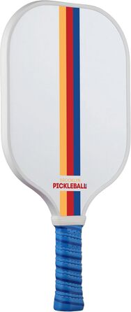 Паддл для піклболу Brooklyn Pickleball Co. | Вуглецеве волокно | Вулик | Нековзний руків'я | Одиночний | Білий