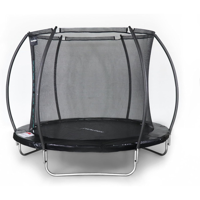 Батут для саду Outdoor, діаметр 244 см (8FT) з захисним оградою та м'якими ніжками. Дитячий батут для активних ігор та фітнесу, витримує до 100 кг.