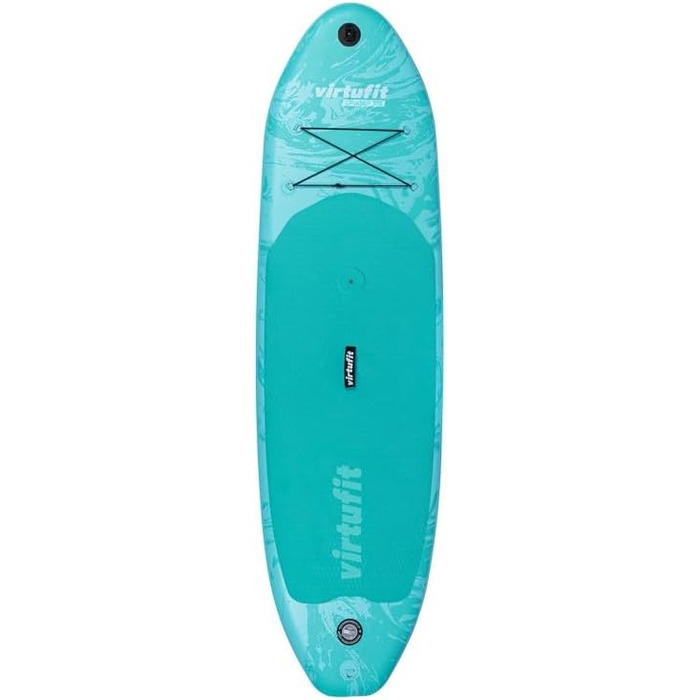 Надувна SUP-дошка Virtufit Surfer 305 з вітрилом, помаранчева/бірюзова/бежева, комплект аксесуарів