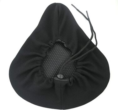 Покриття для велосипедного сидіння Sattelbezug, 27 x 25 см, широке, гелеве, для стаціонарних велосипедів, велотренажерів, спиннингу, з гелевою подушкою, м'яке, небесно-блакитне