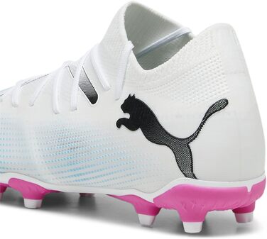 Дитячі футбольні бутси PUMA Future 7 Match BNA FG/AG Jr – біло-зелені (34.5 EU)