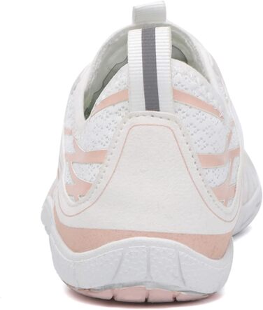 Чоловічі та жіночі аквашузи для плавання та відпочинку на пляжі. Легкі, дихаючі, з неслизькою підошвою. Розмір 40 EU, білі.