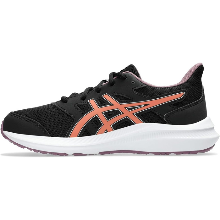 Дитячі кросівки ASICS Jolt 4 GS - чорний/пустезна червоний (37 EU)