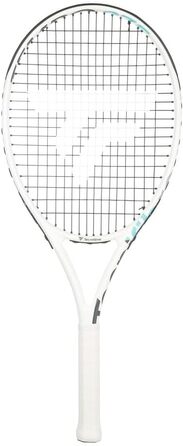 Тенісна ракетка Tecnifibre Tempo 275 г, універсальна, біла, розмір ручки 4 1/4 дюйма, без струн