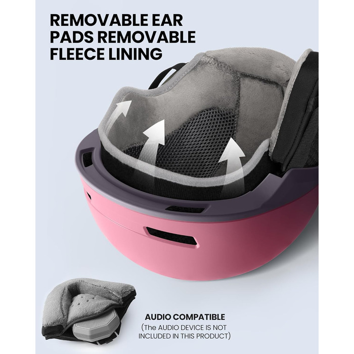 Гірськолижний шолом OutdoorMaster MIPS для сноуборду, рожевий L, вентиляція, полікарбонат, для чоловіків і жінок