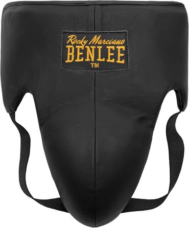 Чашкоподібний паховий захист BENLEE Medway S-M, натуральна шкіра, бордовий