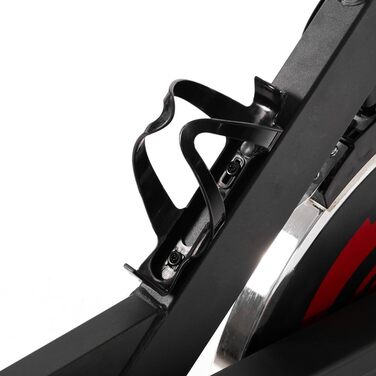 Велотренажер BAKAJI Spinning Bike з LCD-дисплеєм: час, калорії, відстань. Фітнес для дому, тренажерний зал, регульоване сидіння, кардіотренування.