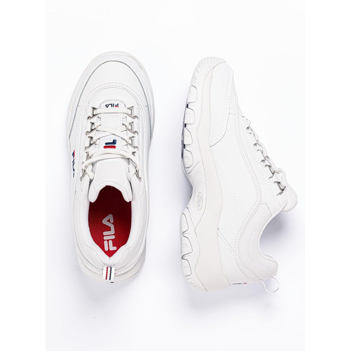 Жіночі кросівки FILA Strada у стилі chunky — білі масивні кеди