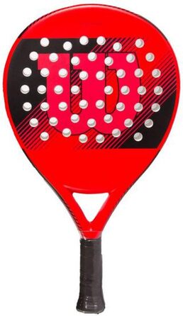 Падель ракетка Wilson Striker для дорослих, унісекс, червона, універсальний розмір