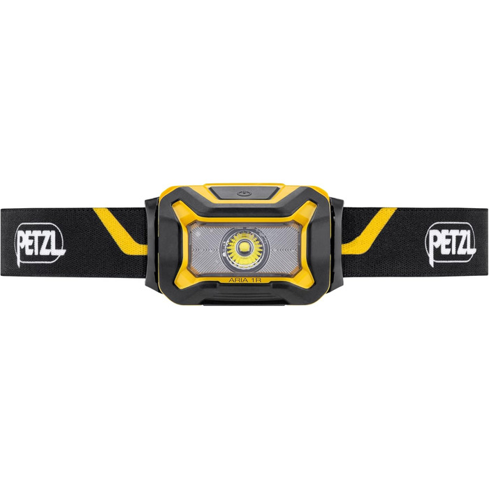 Ліхтар на голову PETZL Kompakt: 350 Lumen, водонепроникний, жовто-чорний