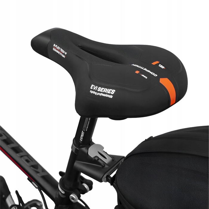 Велосипедне сідло EVI G-FLEX GEL TECH W 170 мм