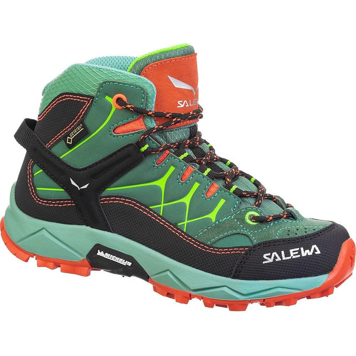 Черевики трекінгові Salewa Alp Trainer Mid Gore-Tex Jr для дітей (27 EU, Myrtle Tender Shot)