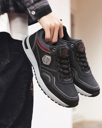 Кросівки чоловічі ARRIGO BELLO для активного відпочинку, спорту та прогулянок. Розміри 41-46 (43 EU, A3, чорний)