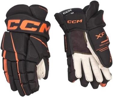 Хокейні рукавички CCM Tacks XF80 Junior для юніорів, чорні