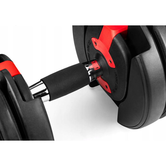 Регульовані гумовані гантелі Gymtek 1 x 24 кг