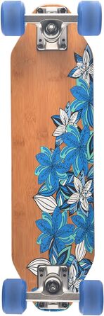 Скейтборд JUCKER HAWAII KAPUA Woodyboard, міський круїзер з дерева, для дітей і дорослих, міні-лонгборд, повністю зібраний