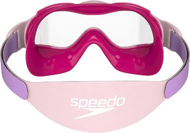 Окуляри для плавання Speedo Electric Pink/Miami Lilac/Blossom/Clear, універсальний розмір