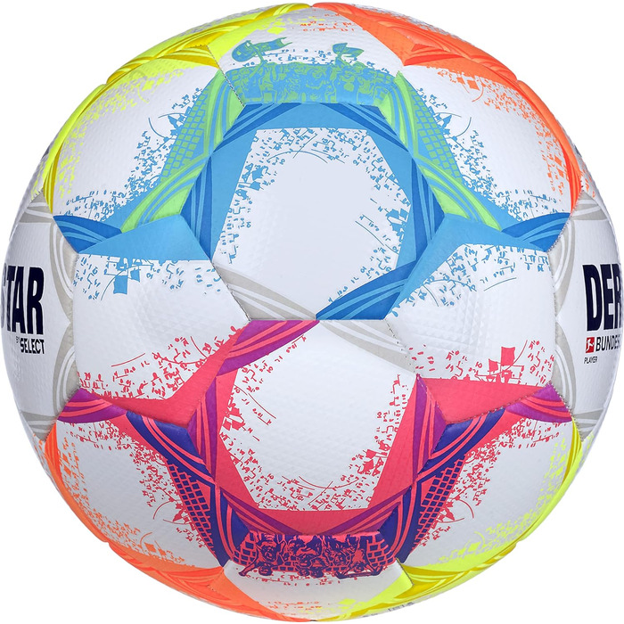 Футбольний м'яч Derbystar Bundesliga Player V22 розмір 5 мультиколор