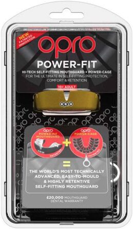 Захисна капа Opro Powerfit Galaxy Gold для боксу та єдиноборств