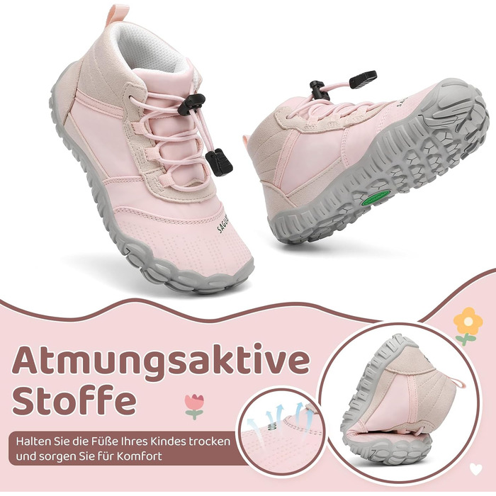 Дитячі босоніжки Saguaro: легкі, м'які, для трекінгу та хайкінгу. Дихаючі, неслизькі, для активного відпочинку та фітнесу. Розміри 24-36 (25 EU), колір рожевий