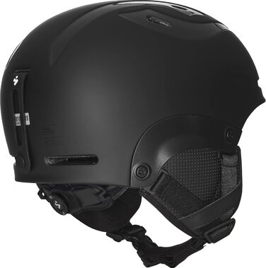 Шолом Sweet Protection Blaster II для лиж і сноуборду, регульований, легкий, знімні вушні подушки, чорний, розмір M