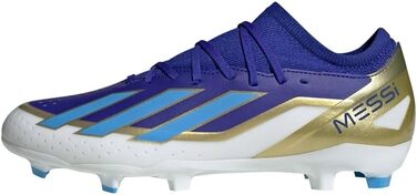 Кросівки adidas X Crazyfast.3 FG для футболу, розмір 37 1/3 EU, кольори: Lucid Blue, Blue Burst, Cloud White
