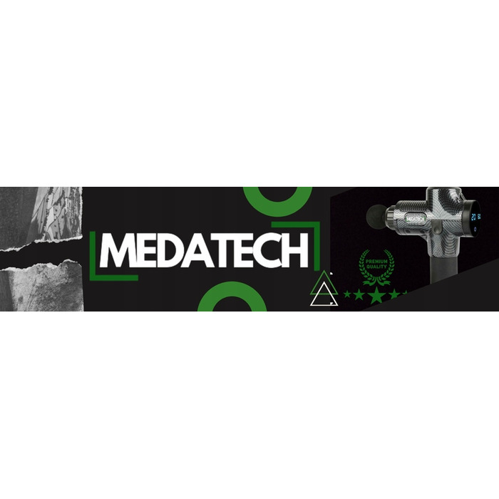 Перкусійний масажер Medatech Massage Gun Pro Mini — компактний масажер для спини та всього тіла