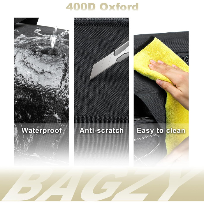 Спортивна сумка для подорожей BAGZY 70л, велика водонепроникна дорожня сумка-чохл для чоловіків та жінок, сумка-вікенд для залу, кемпінгу та відпустки (Сіра)