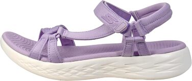 Скечерс On-the-go 600 Brilliancy - жіночі спортивні сандалі (41 EU, лавандові)