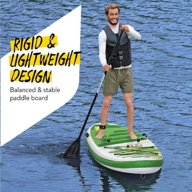 Надувна SUP-дошка Hydro-Force 3,3 м з комплектом для каяка, кілька стилів, повний набір, сидіння для каяка, універсальна дошка для веслування стоячи та сидячи