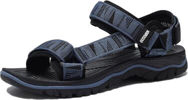 Чоловічі трекінгові сандалі SYKT для активного відпочинку та пляжу (чорно-синій, 40 EU)