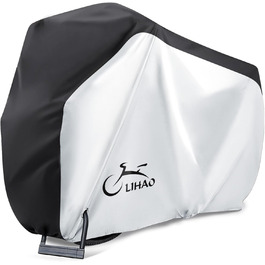Водонепроникний чохол для велосипеда LIHAO 210D, 200 x 110 x 70 см з сумкою для зберігання