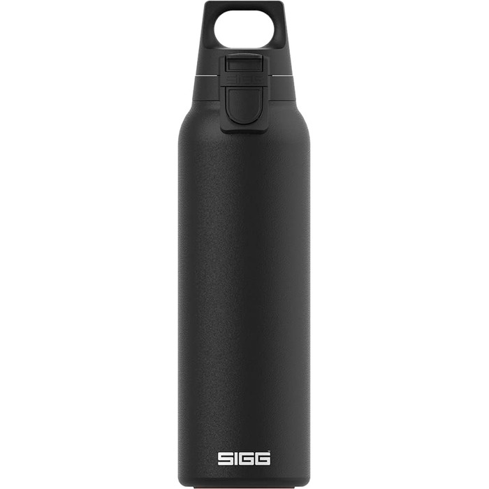 Термос пляшка SIGG Hot & Cold One з ситечком, 0.55 л, чорна, ізольована, нержавіюча сталь, BPA-free, не протікає