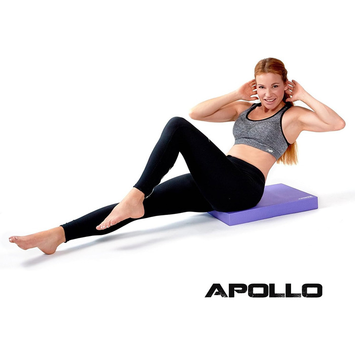 Балансувальний килимок Apollo Profi Balance-Pad для фітнесу, йоги та пілатесу, синій, 23,5x37,5x6 см