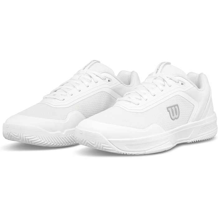 Тенісні кросівки Wilson Courtglide для чоловіків (42 EU, широка колодка, білі)