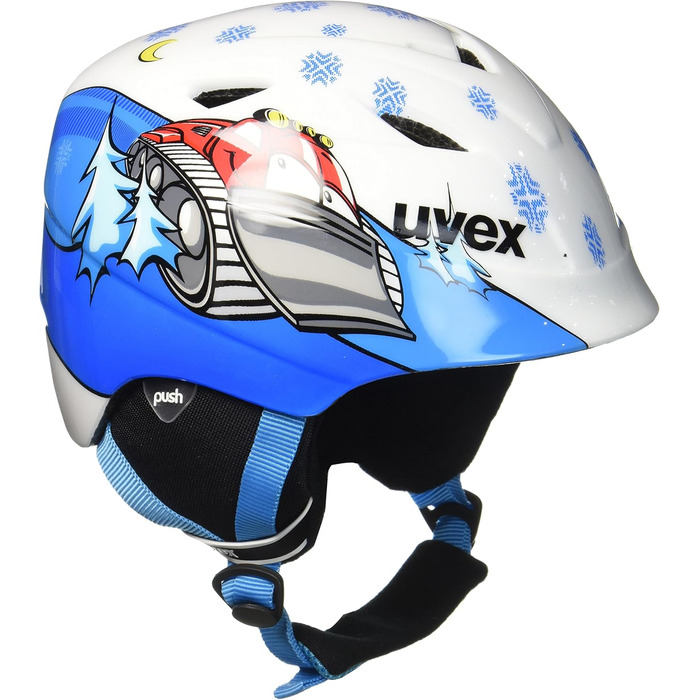 Дитячий лижний шолом Uvex Airwing 2, 48-52 см, білий