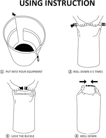 Водонепроникний мішок Dry Bag 30L з регульованим плечовим ременем. Ідеально для каякінгу, сплаву, туризму, кемпінгу та сноубордингу. Жовтий колір