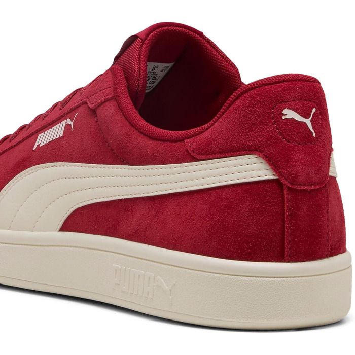 Кросівки Puma Smash 3.0 LS унісекс (44.5 EU, Dark Crimson Warm White)