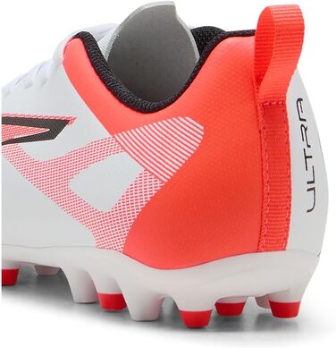 Дитячі футбольні бутси PUMA Ultra 5 Play Mg Jr (36 EU) – білий, чорний, червоний