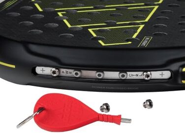 Ракетка для падел Adidas Adipower Multiweight 3.3 (Чорно-Жовта) - Без струн