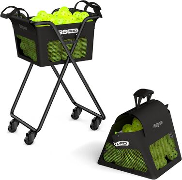 GoSports Ball-Caddy: візок для м'ячів для піклболу та тенісу (140 піклболів або 175 тенісних м'ячів)