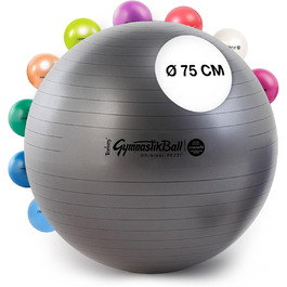 Гімнастичний м'яч PEZZI MAXAFE 42-75 см для фітнесу, офісу, реабілітації та терапії