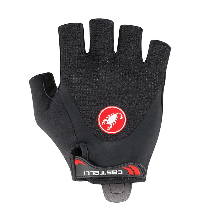 Рукавички Castelli Arenberg Gel 2 Unisex L чорно-білі - вело рукавички з гелевою вставкою