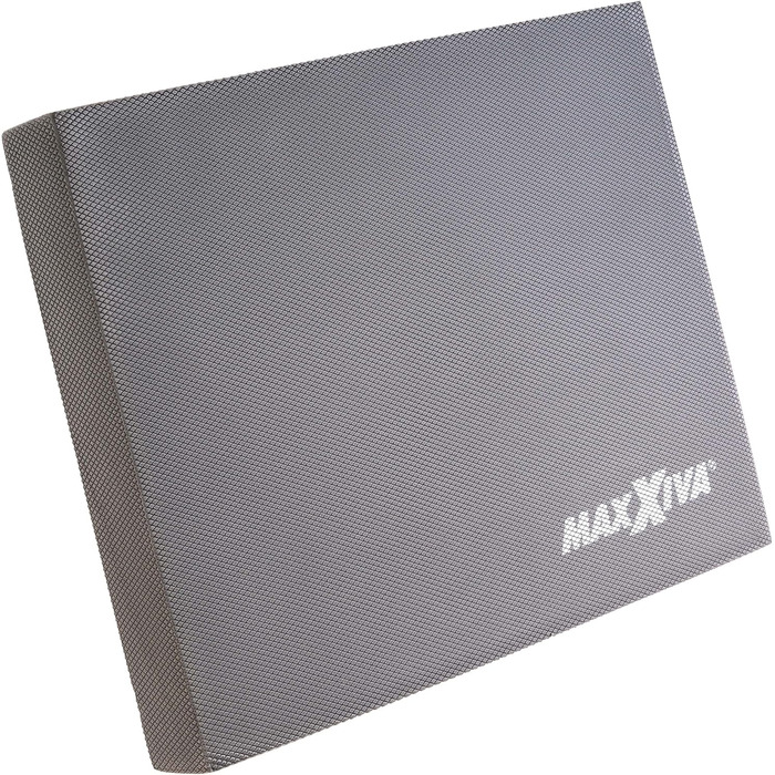 Балансувальний килимок MAXXIVA 50x40x6 см для фітнесу, йоги, пілатесу, фізіотерапії, сірий
