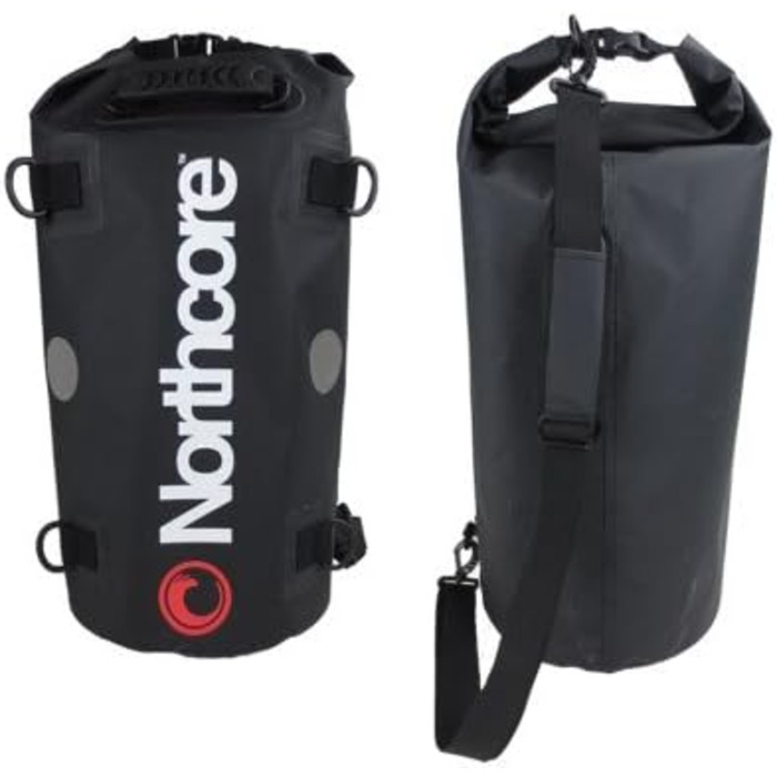 Чорний водонепроникний мішок Northcore Dry Bag – 10L, 20L, 30L, 40L