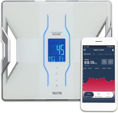 Ваги-аналізер Tanita RD-953 Bluetooth 4.0, медична технологія, білі