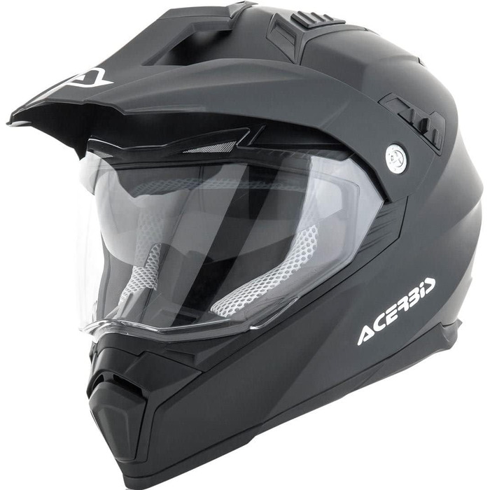 Мотошолом Acerbis Flip FS-606 для чоловіків, чорний, розмір L, кросовий, для бездоріжжя